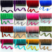 Load image into Gallery viewer, 5 Yards 3/8&quot;(10mm) Velvet Ribbon Wedding Party Decoration Handmade  Gift Wrapping Hair Bows DIY Christmas