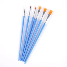 Load image into Gallery viewer, 6/10pcs set Nylon Hair Paint Brush Set Drawing Art Supplies