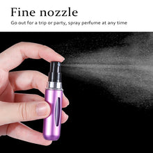 Load image into Gallery viewer, Refillable Mini Perfume Bottle Portable Cosmetic Bottle Spray Bottle Atomizer Spray Container Travel Refillable Bottles 8ml /5ml