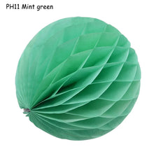 Load image into Gallery viewer, 5pcs/lot 10/15cm Decorative Paper Honeycomb Ball Pastel Flower Wedding Kid Birthday Party Decoration Baby Shower Supplies8Z