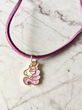 Load image into Gallery viewer, Pastel Purple Unicorn Necklace