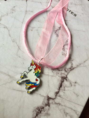 Rainbow Unicorn Necklace