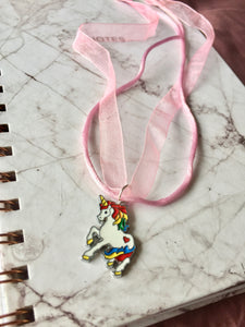 Rainbow Unicorn Necklace