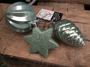 Mint Green Triple Pack Decoration