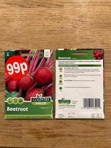 Beetroot Perfect 3 Seeds