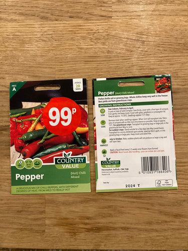 Chilli Pepper Seeds