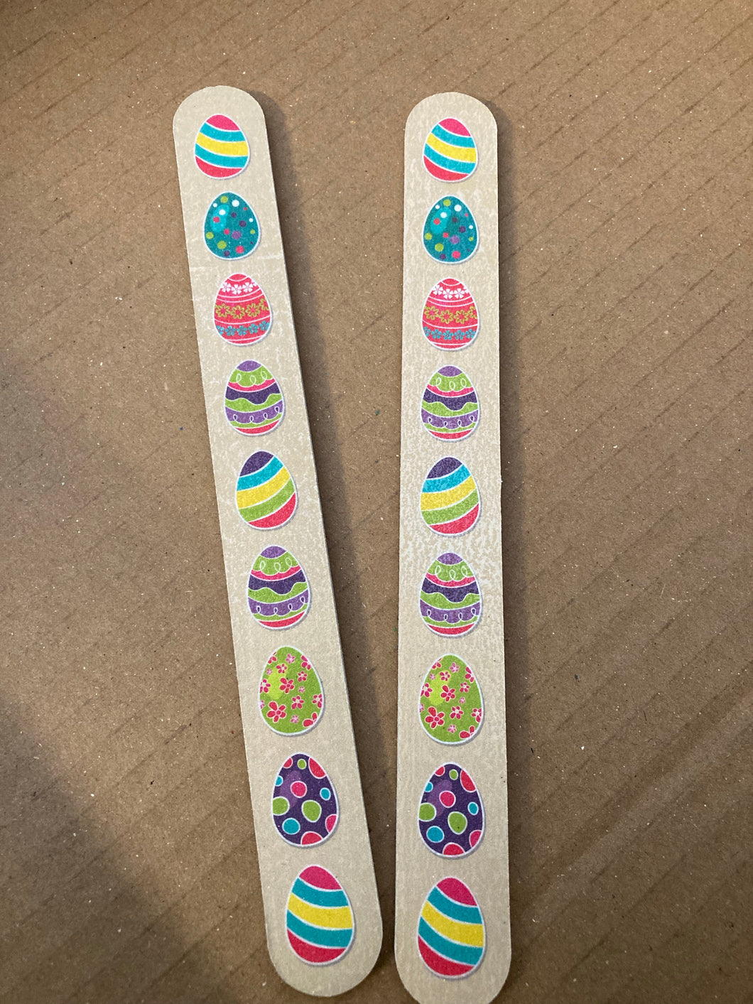 Nail File Pack Easter Egg Print