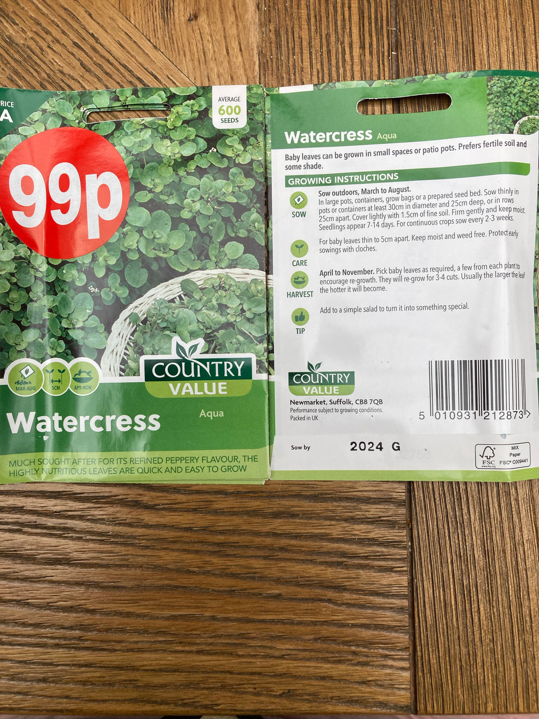 Watercress Seeds