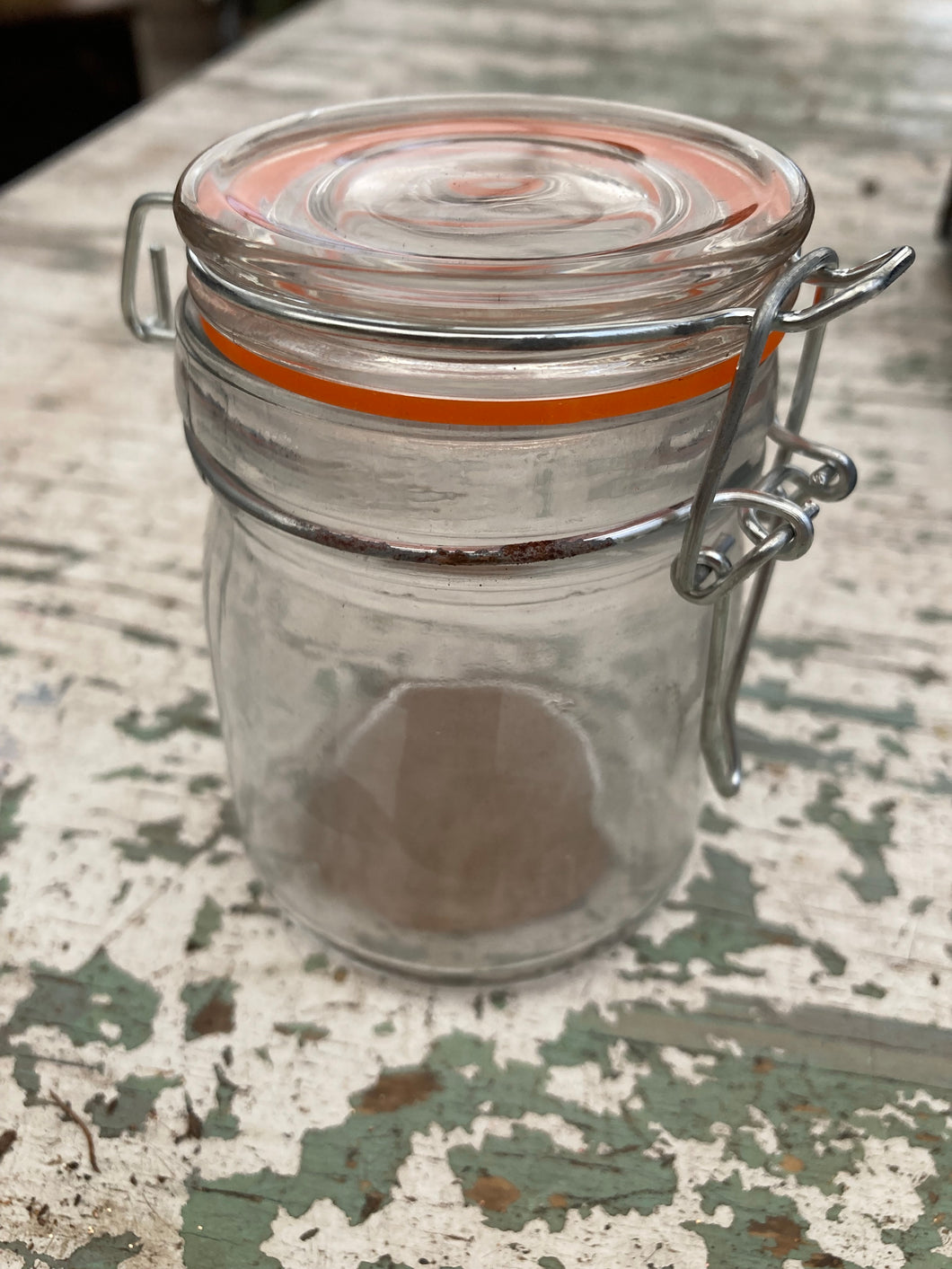 Mini Clip Glass Jar