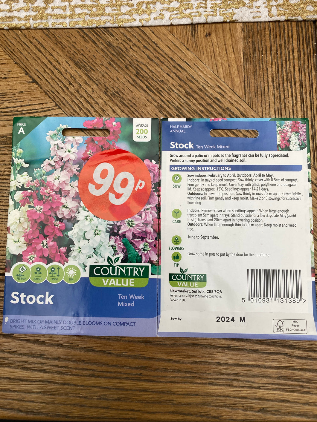 Stock Flower Seeds