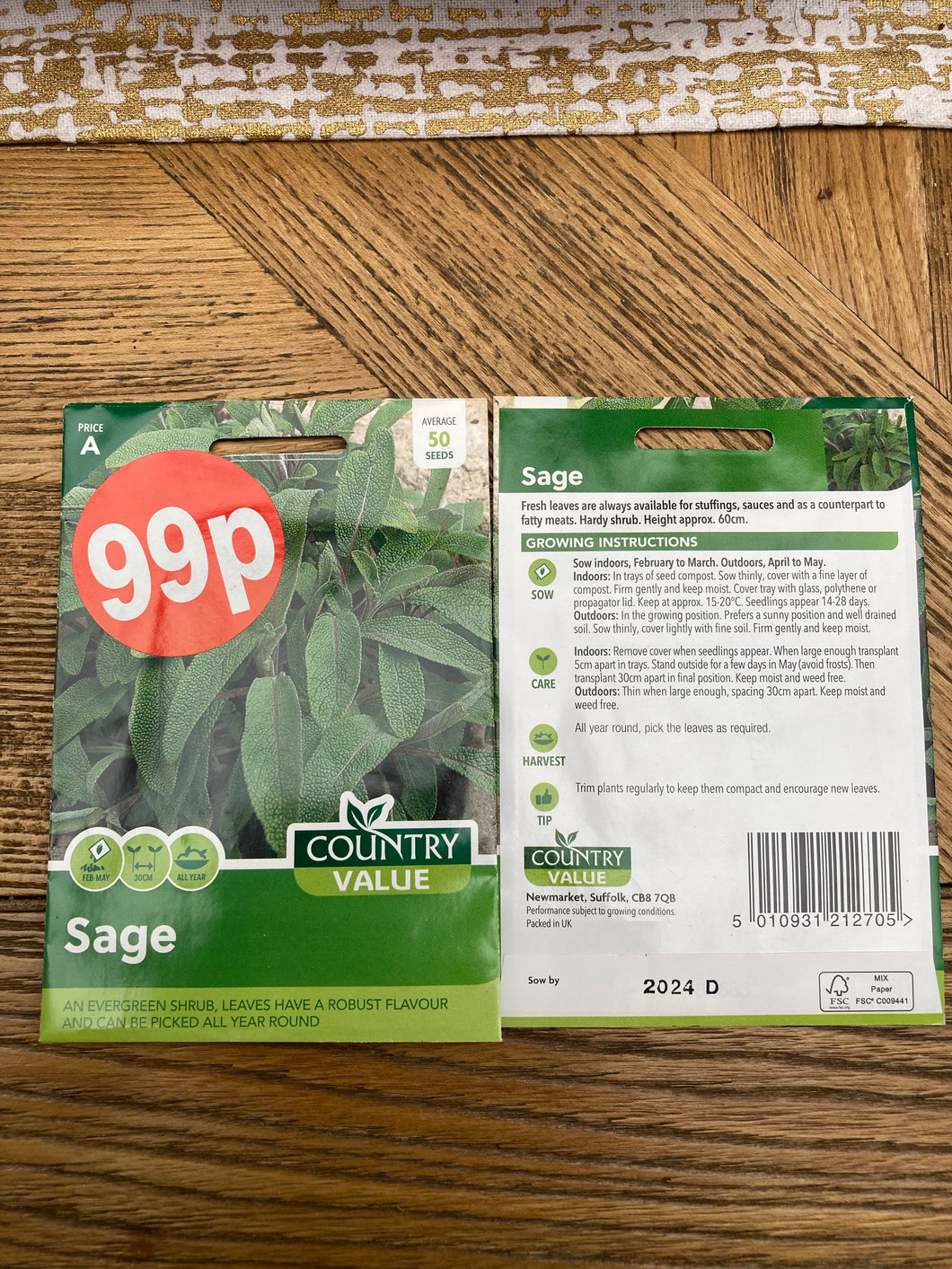 Sage Herb Seeds