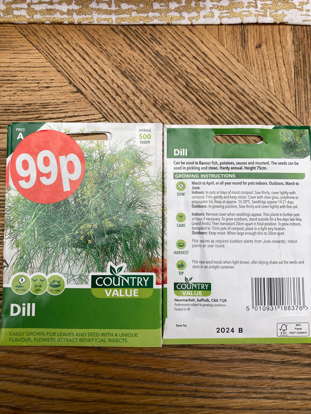 Dill herb Seeds